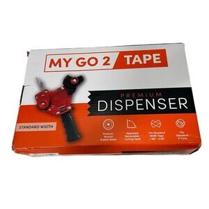 My Go 2 Handheld 2" Inch Portable Tape Gun Dispenser Packing Cutter Heavy Duty